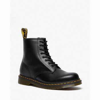 Dr Martens Férfi 1460 Smooth Bőr Lace Up Bakancs Fekete